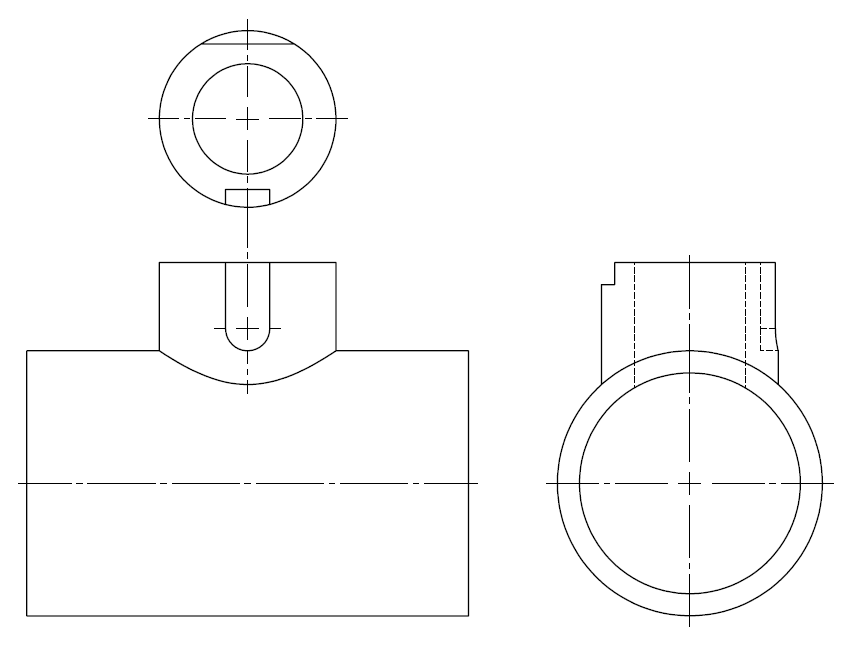 Местный вид по ISO 128-3